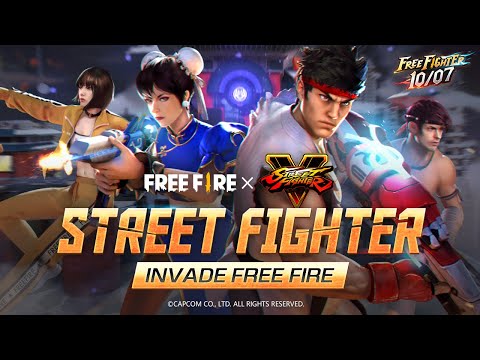 ¡STREET FIGHTER INVADE FREE FIRE! 🥊💥 - ¡Objetos especiales de colaboración! | Garena Free Fire