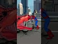 hulk vs Spiderman vs dianosour fight seen 😱 #youtubeshorts #animation #funny #spiderman