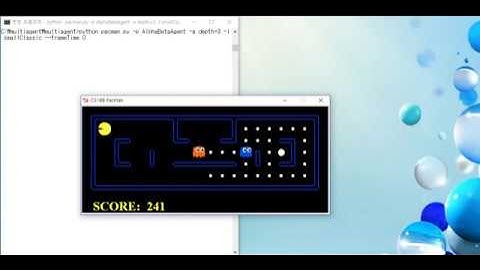 Multi Agent Pacman [3]. Alpha-Beta Pruning