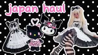 huge kawaii japan haul sanrio lolita fashion more