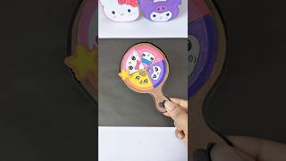 SANRIO DIY rotating pizza 🍕 #diy #shorts #art #craft #artandcraft #diycrafts #cute #sanrio