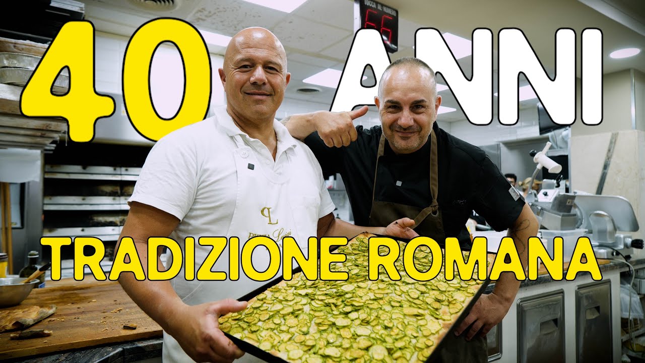 40 ANNI di PIZZA FARCITA al MOMENTO - Pizza Luigi #Trainingday