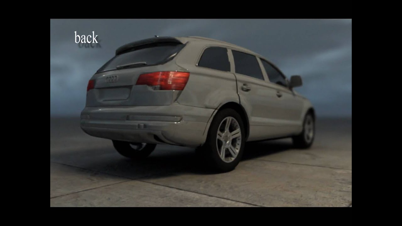 Audi R8 transform to Audi Q7 HD