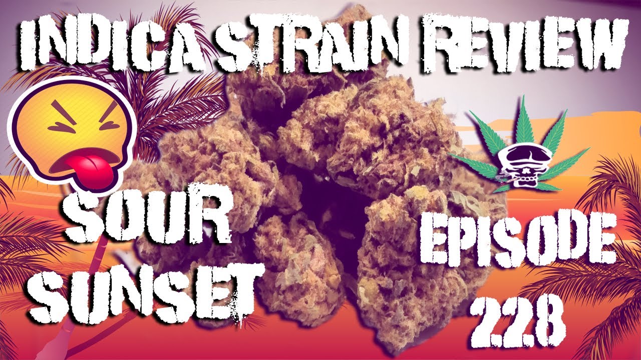 Sour Sunset- Indica Strain Review