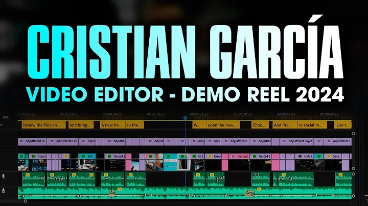 Mi PORTFOLIO - Video Editor DEMO REEL 2024 | CR Edits