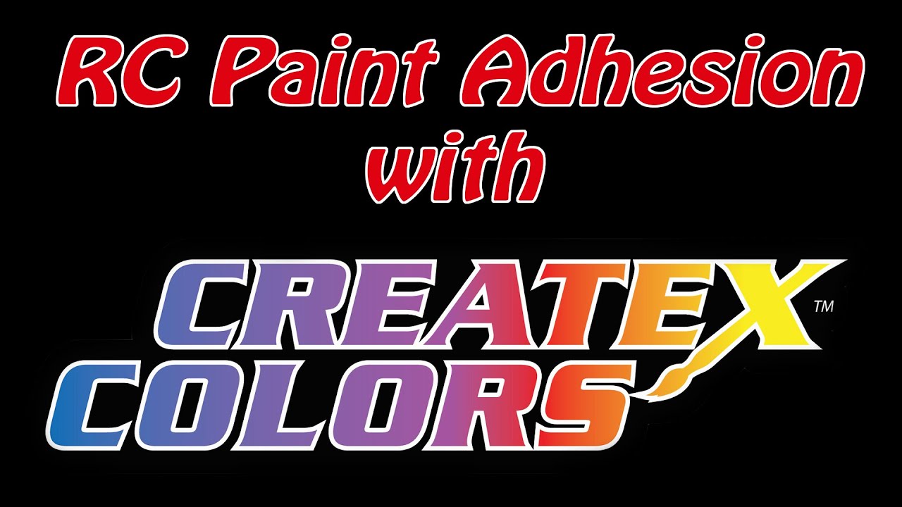 RC Paint Adhesion with Createx Colors 