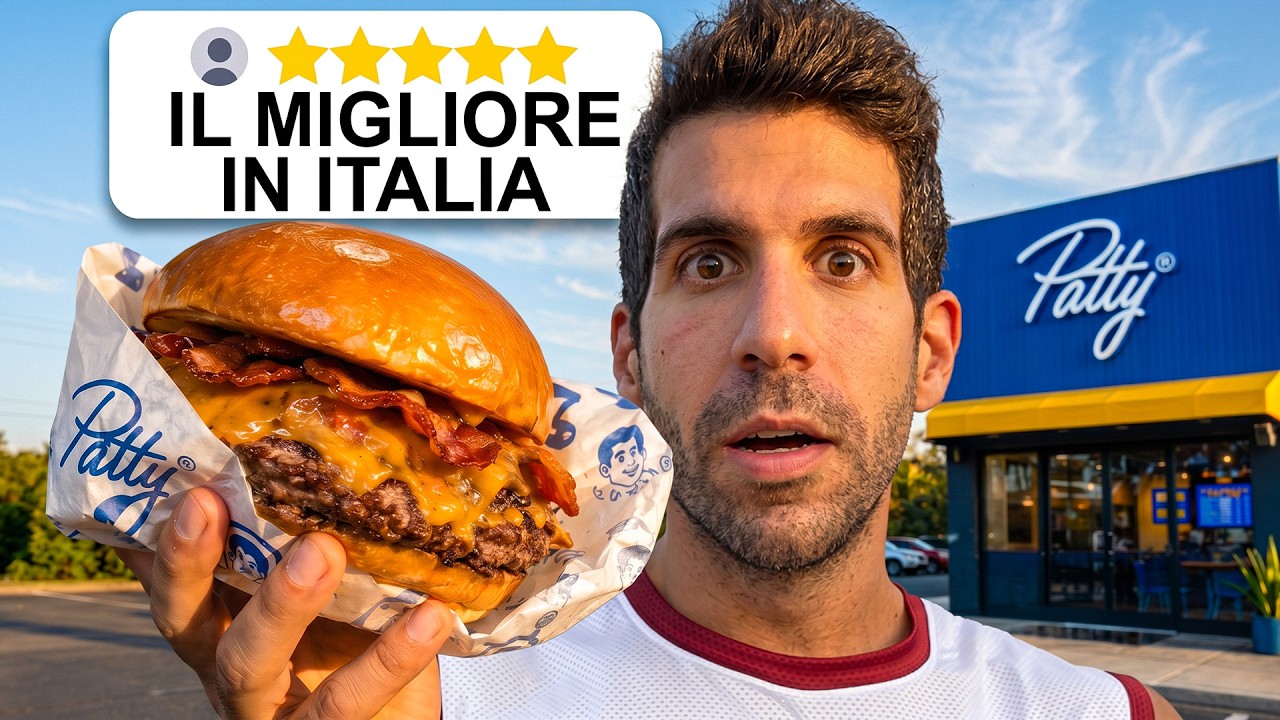 MANGIO TUTTO IL MENÙ  DI PATTY - È il Miglior smash burger d'Italia?
