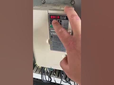Yaskawa V1000 start up check! - YouTube