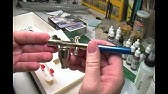 Harder & steenbeck airbrush, American Indian - YouTube