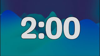 2 Minute Timer with Calming, Classical,  Relaxing Music for Classroom (Piano Alarm at End)