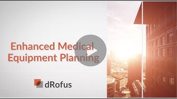 Enhanced Medical Equipment Planning with dRofus