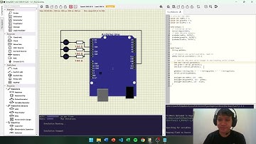 Tutorial Arduino 2023 - Simulasi LED Serial Data menggunakan SimulIDE