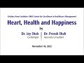 Heart health and happiness by dr jay shah  dr prerak shah at ama on november 18 2022