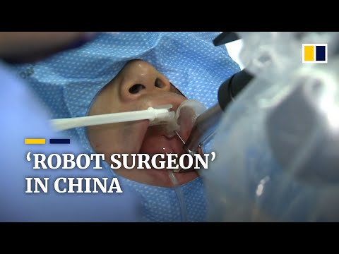 ‘Robot surgeon’ fits new teeth for dental patients in China