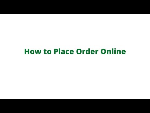 SANTE SYSTEMS TRAINING | How to Place Order Online