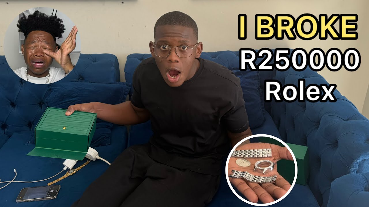 Breaking Ghost Hlubi's ROLEX PRANK || BAD IDEA!!