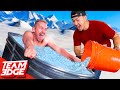 Last to Leave the Ice Bath Wins!  (Extreme Trivia)