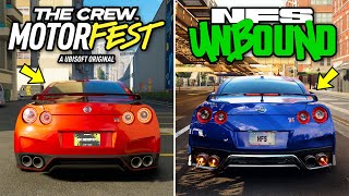 The Crew Motorfest vs NFS Unbound  Physics and Details Comparison