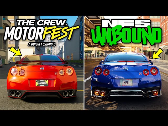 The Crew Motorfest vs Need for Speed Unbound: Which is the better