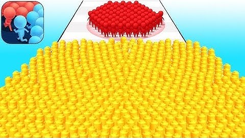 COUNT MASTER, ROOF RAILS, BALL RUN 2048 and other games - Gameplay Walkthrough FOR IOS, Android