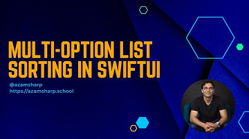 Multi-Option List Sorting in SwiftUI