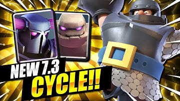 7.3 ELIXIR!! HEAVIEST DECK THAT DOMINATES CLASH ROYALE!!.. INSANE!