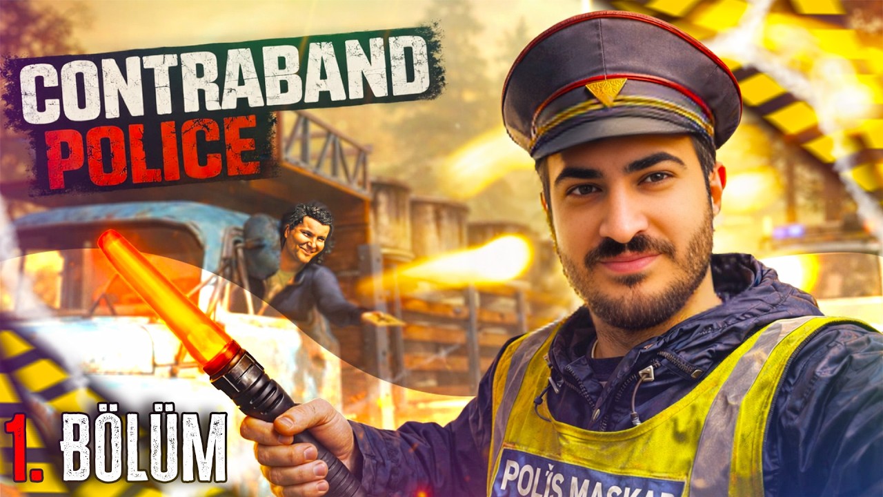 SINIR GÜVENLİK MASKAR CONTRABAND POLICE OYNUYOR! BÖLÜM 1