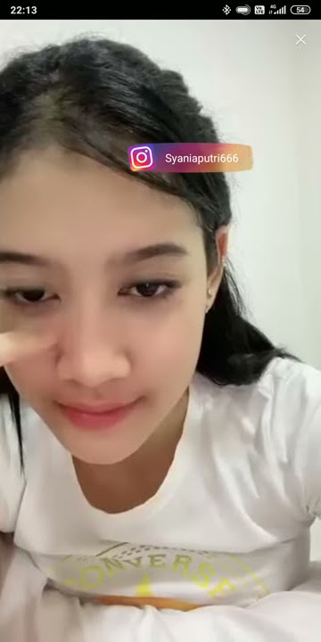 Live bigo syania putri baju putih