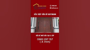 Cửa thép vân gỗ Koffmann #shorts
