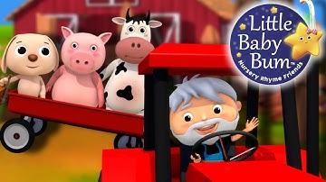 Farmer in the Dell | LittleBabyBum - Nursery Rhymes for Babies! ABCs and 123s