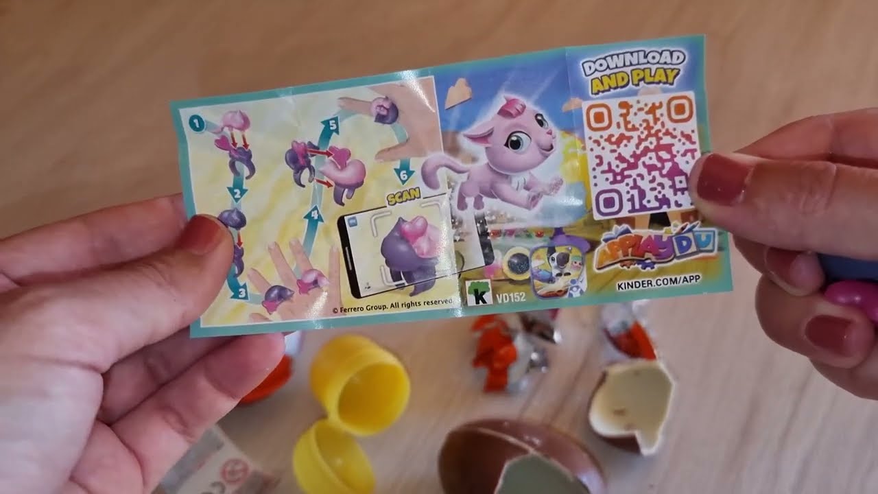 Kinder suprise 2x, asmr