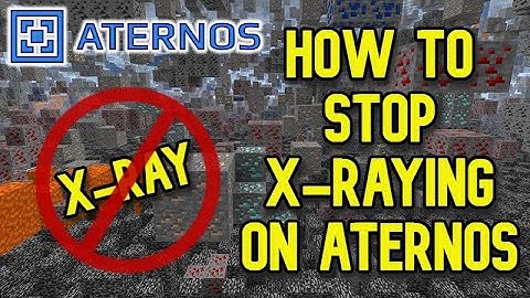How to Stop X-Ray On Aternos Server with Anti-Xray - Works In Nether And All Versions Minecraft