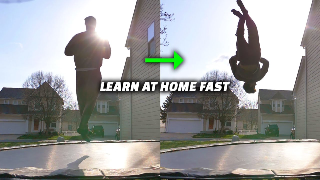 How to Back Full on the Trampoline Easy Today