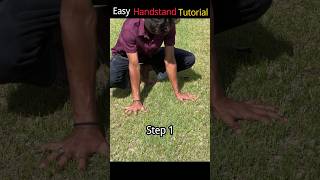 Easy Handstand Tutorial ✅💯#shorts