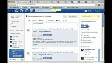 Setting Up and Getting Started in Edmodo
