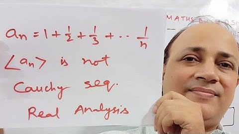 real analysis//sequence and series Bsc first semester//iitjam/csirnet maths/upsc maths/L20//by Hdsir