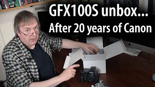 Fujifilm GFX100s unboxing - after 20 years of professional Canon DSLR use