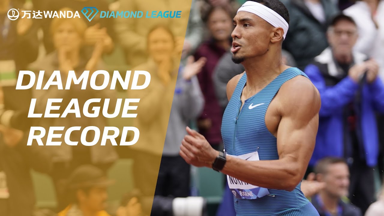 Michael Norman breaks 400m Diamond League record in Eugene – Wanda Diamond League