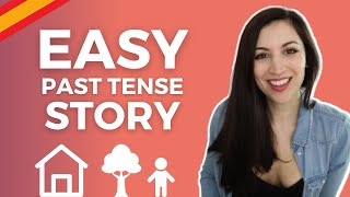 SPANISH STORY FOR BEGINNERS | MY NEIGHBORS  (COMPREHENSIBLE INPUT)