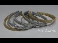 Como fazer tiara com manta de strass tutorial , pap , diy By Iris Lima