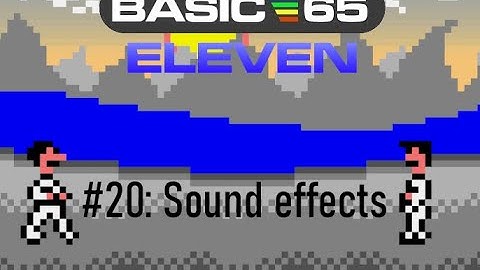 MEGA65 - BASIC 65 Dev Vlog #20 - sound effects