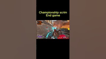 Championship scrim end game  #apexlegends #apex #apexlegendsclips #scrims #fyp #shorts