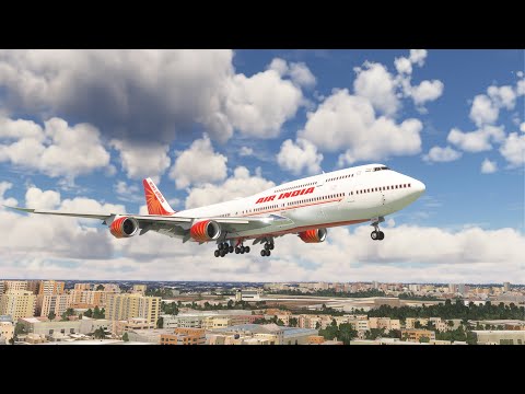 Impossible Landing of Air India Boeing 747 at Mumbai International Airport - MFS2020