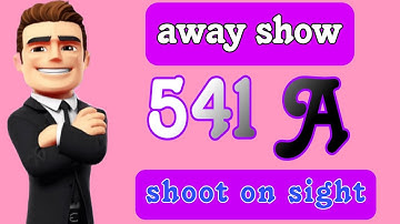 OSM TACTIC 2023 : OSM 541A Shoot on Sight  (away game)