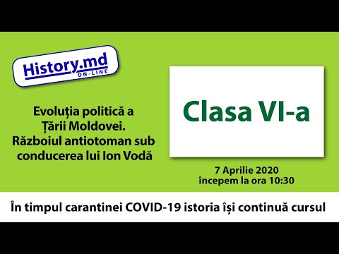 Evoluția politică a Țării Moldovei. Războiul antiotoman sub conducerea lui Ion Vodă