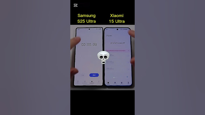 Samsung S25 Ultra vs Xiaomi 15 Ultra Speed Test