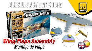 Wing Flaps Assembly /Montaje de Flaps