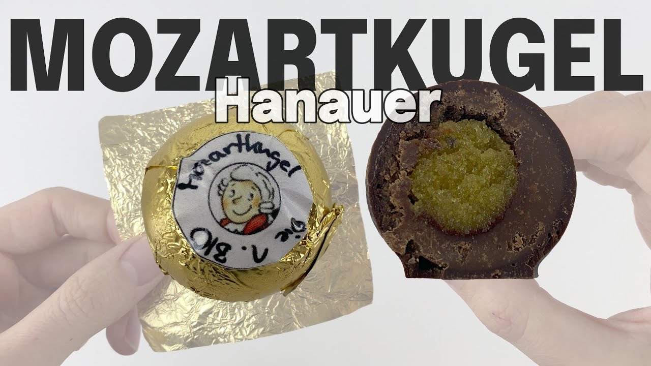 Die 1. BIO Mozartkugel BIO Café Konditorei Hanauer YouTube