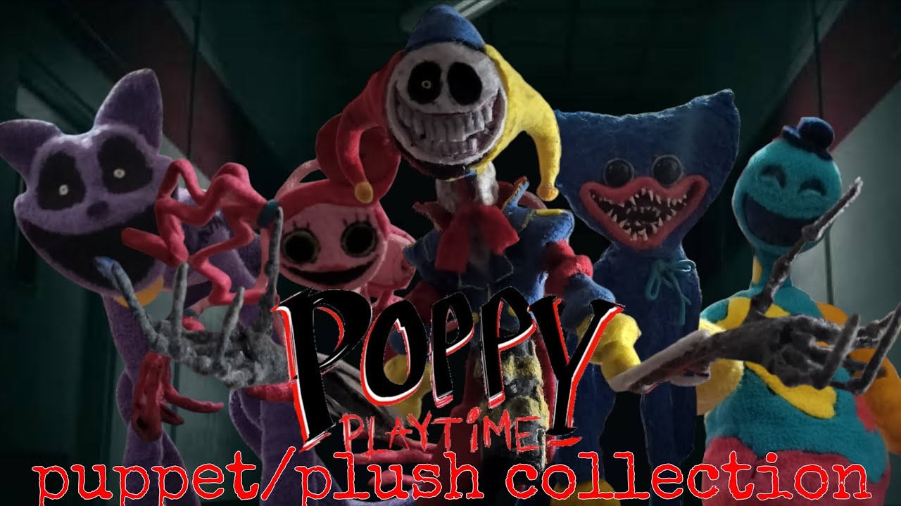 Poppy Playtime 2026 puppet/plush collection 