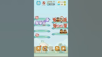 Cat Sort Puzzle: Cute Pet Game (level 71) #catsort #sonatgame #catsortpuzzle